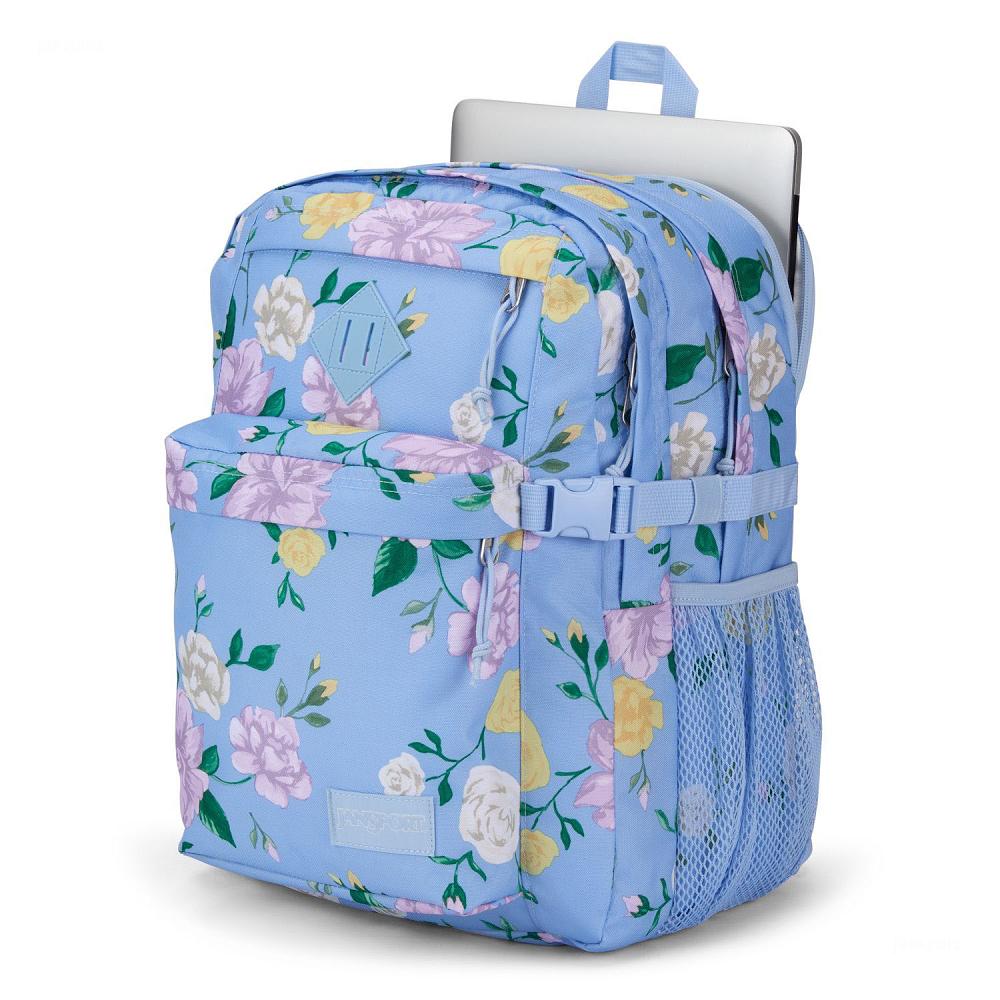 Sac à Dos Scolaire JanSport Main Campus Bleu Clair | NSQ-26472148